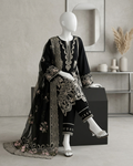 3PCS UNSTITCHED LAWN EMBRIODERED SUIT
