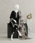 3PCS UNSTITCHED LAWN EMBRIODERED SUIT