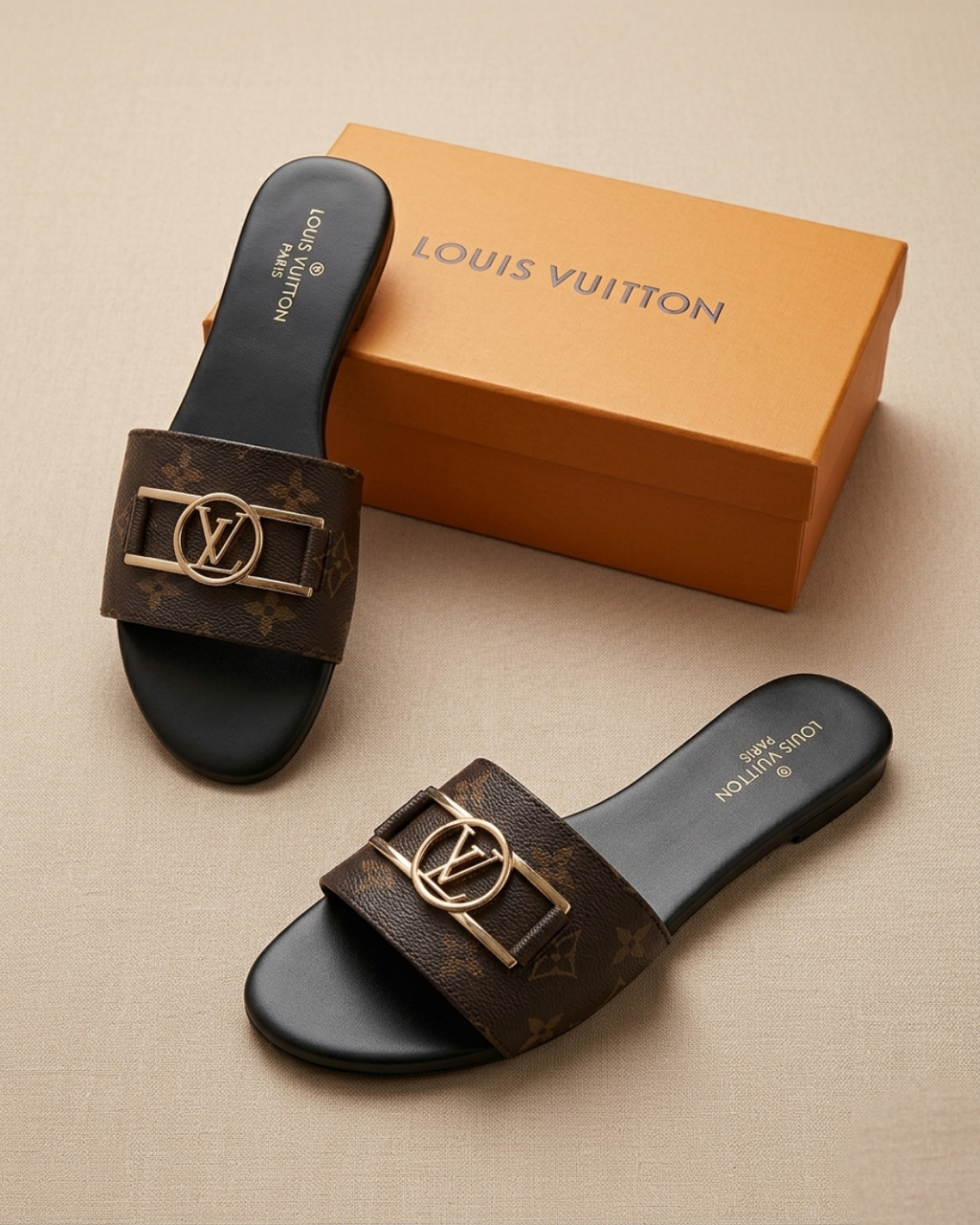 WOMENS LEATHER PLAIN FLATS