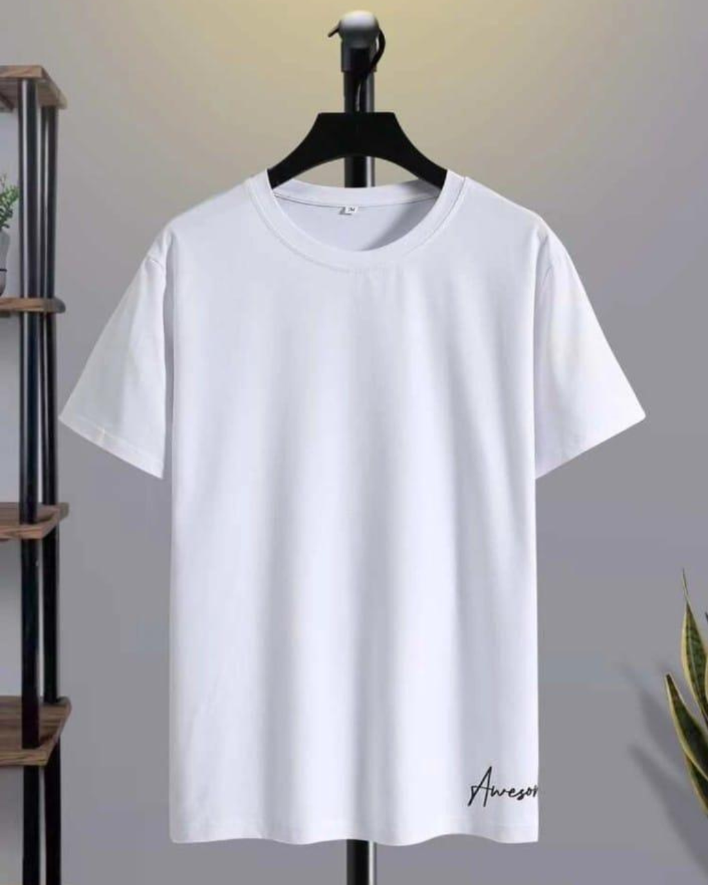 MENS POLYSTER PLAIN T-SHIRT