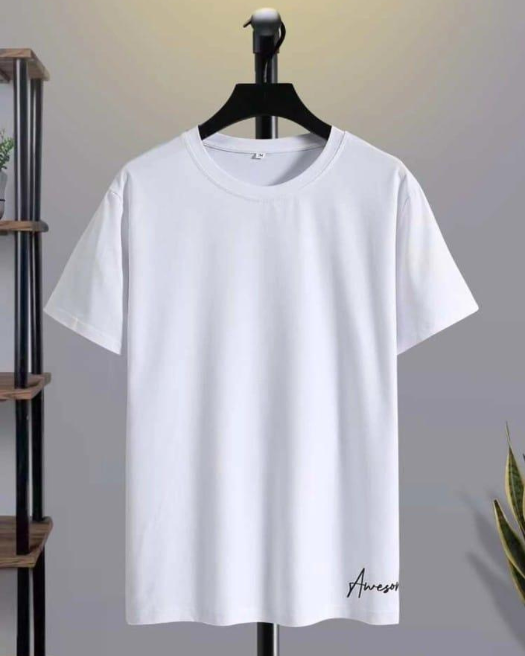 MENS POLYSTER PLAIN T-SHIRT