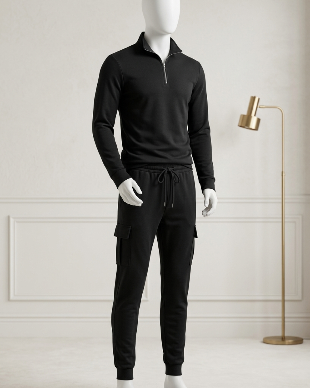 MENS DRI FIT PLAIN TRACKSUIT