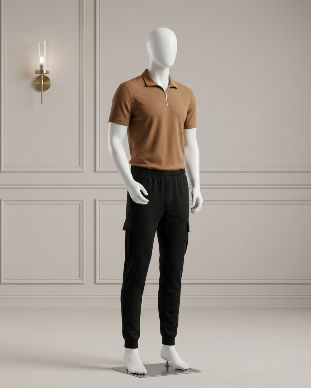 MENS DRI FIT PLAIN TRACKSUIT