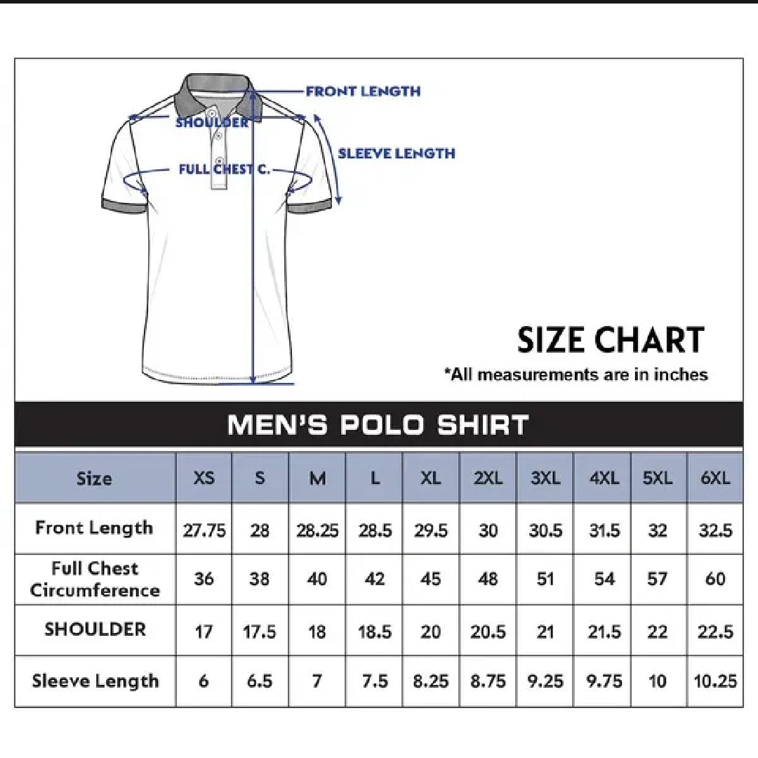 PREMIUM MENS TEXTURED POLO SHIRT